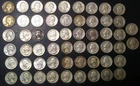 Lot of 56 ($14.00 Face) 90% Silver Washington Quarters