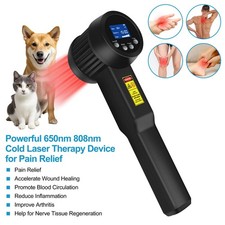 8W Deep Tissue Laser Therapy 650nm 808nm Red Light Laser Treatment Joints Pain