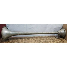 Vintage Grover Products Los Angeles Air Horn Single Trumpet Gray Semi Truck 24 Vintage Grover Products Los Angeles Air Horn Single Trumpet Gray Semi Truck 24
