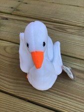 TY Beanie Baby - GRACIE the Swan 5.5 inch - MWMTs Stuffed Animal Toy