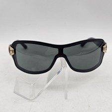Vintage Y2K Gucci GG2590/S Sunglasses Side Buckles Black