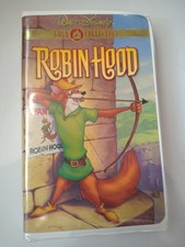 Robin Hood VHS Disney Video Tape Gold Collect...