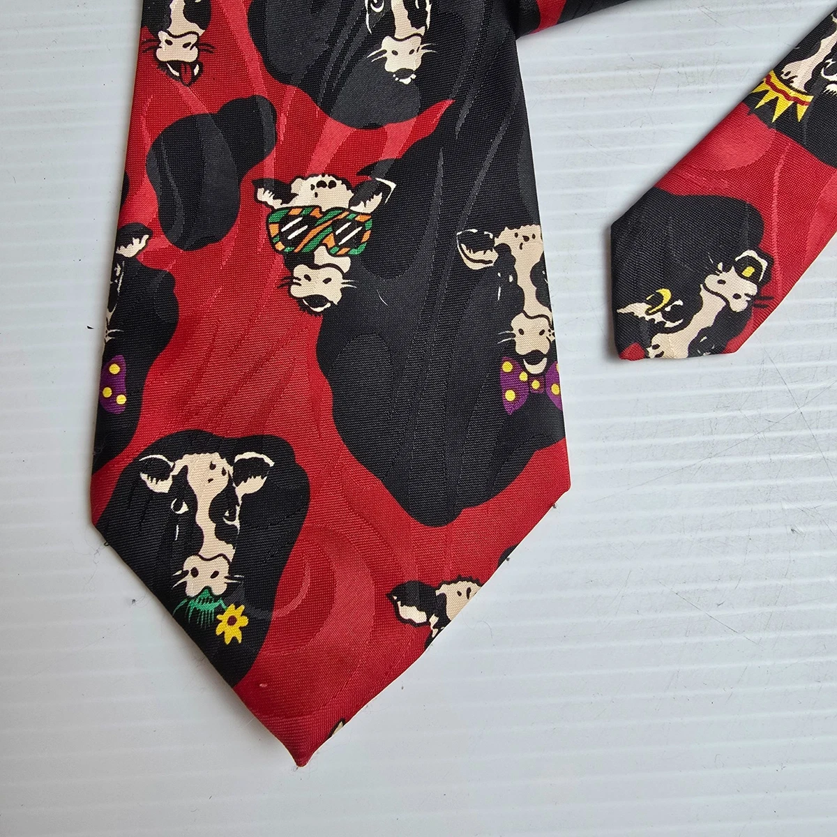 Elico Santini Hand Made Tie Funky Print
