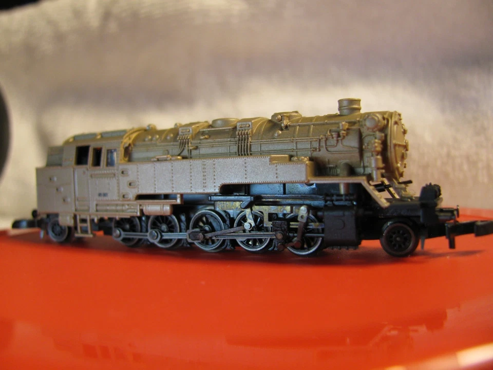 MARKLIN SCARCE, 88932 Z Scale, CAST BRONZE 2-10-2 Steam Locomotive 85-001, BR 85 - Image 3 of 4