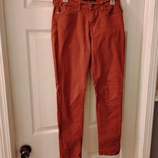 Angry Rabbit Brown Jeans Women's Size 29/9 Made In USA Skinny