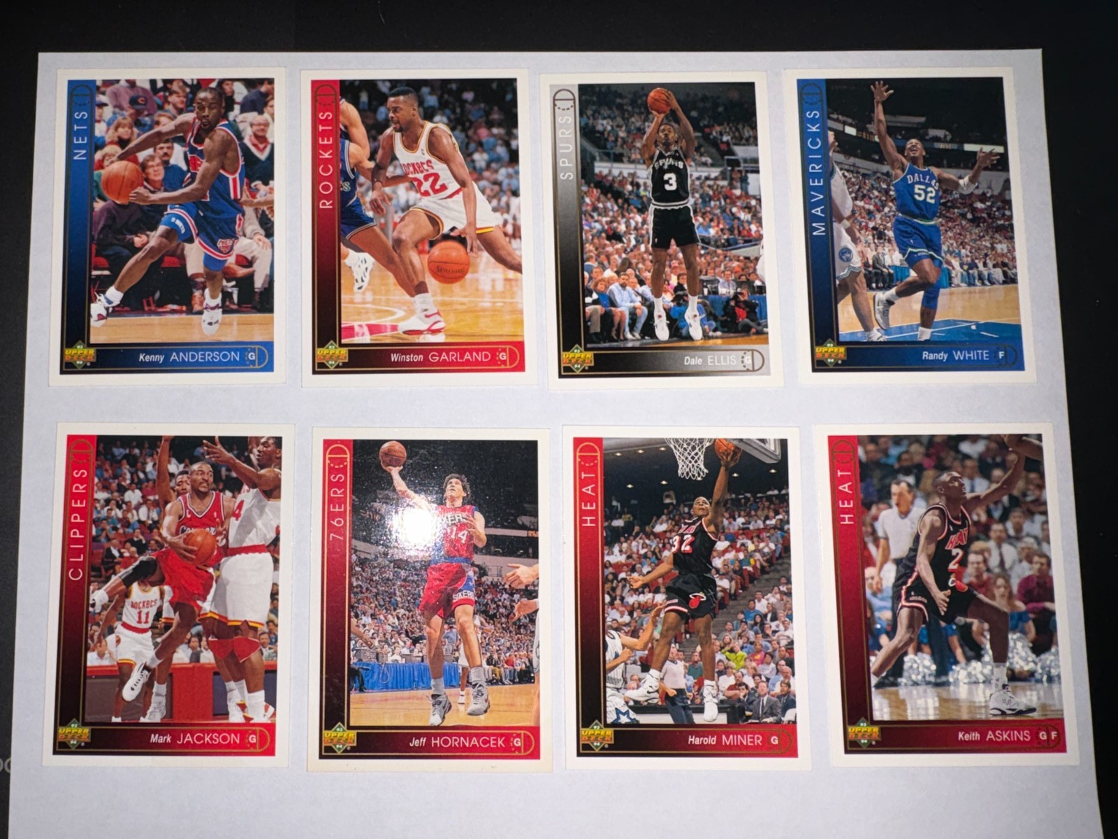 1993-94 UPPER DECK BASKETBALL CARDS YOU CHOOSE NBA CARD 2-509 FREE SHIPPING