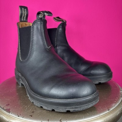 Blundstone Black Leather Chelsea Boot UK 3 US 6