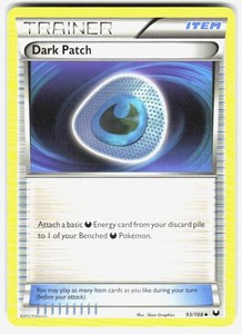 Dark Patch 93/108 Dark Explorers Uncommon Trainer