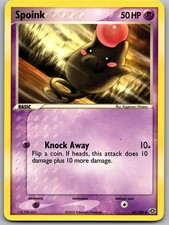 Spoink 65/106 Common Emerald Pokemon Near Mint