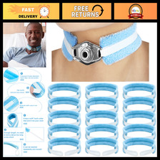 15 Pcs Adjustable Tracheostomy Tube Holder Kit  Soft Washable Neck Strap, Trach