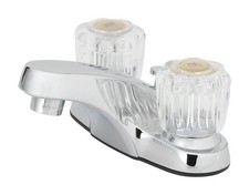 Oakbrook Collection Essentials Chrome Transitional Pop-up Bathroom Sink Faucet