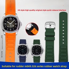 Quality Waterproof Rubber Watch Straps Quick Release for Mido Multifort M049.526