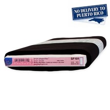 SF101 Fabric Interfacing, Black 20" x 10 Yards by the Bolt
