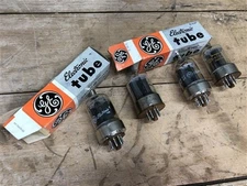 Lot of 4 Vintage Vacuum Tubes GE RCA Amperex 6146, 6146A, 6146B Ham Radio NOS, A