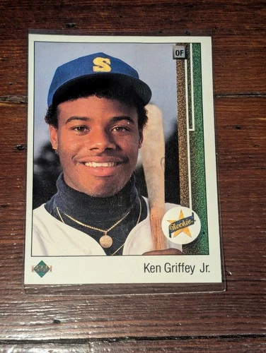 1989 Upper Deck - Star Rookie Ken Griffey Jr #1 (RC) ( PSA 1 Candidate)