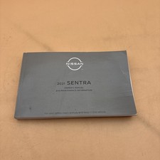 2021 Nissan Sentra Owners Manual With Free Shipping