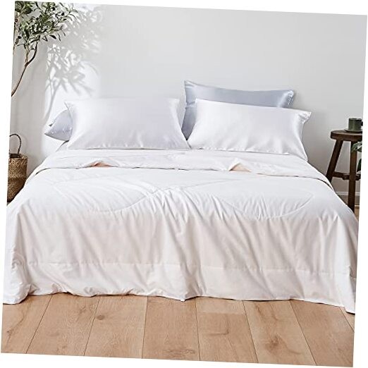  Silk Comforter/Duvet/Quilt, 100% Pure Silk Filling and Royal Cotton King