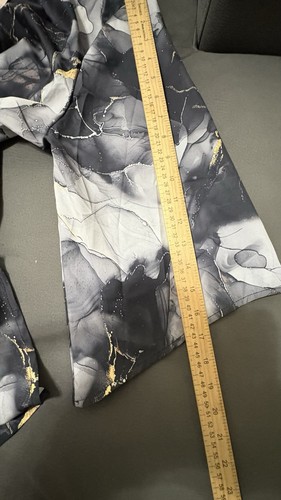 Blusa svasata manica 3/4 Emery Rose nuova con etichetta, stampa geometrica, multicolore, taglia XL#26 - Foto 10 di 10
