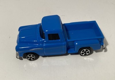 1957 Chevy Step Side Blue Mastio 1:64 Scale Truck Pre Owned