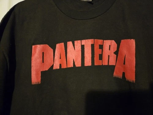 Pantera Concert State Fairgrounds Sold Out Shirt XL 1990s vintage concert t-shirt, vintage, size XL, single stitch, B+ condition