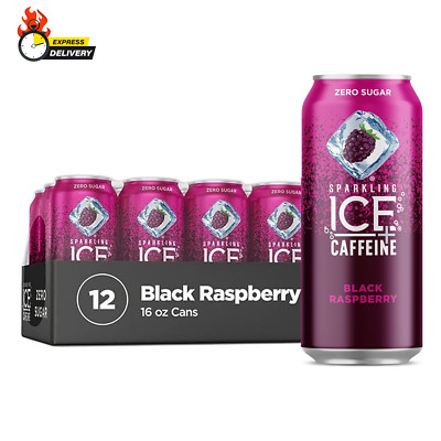 +Caffeine Black Raspberry Sparkling Water, with Antioxidants:2.5Mg and Vitamins-