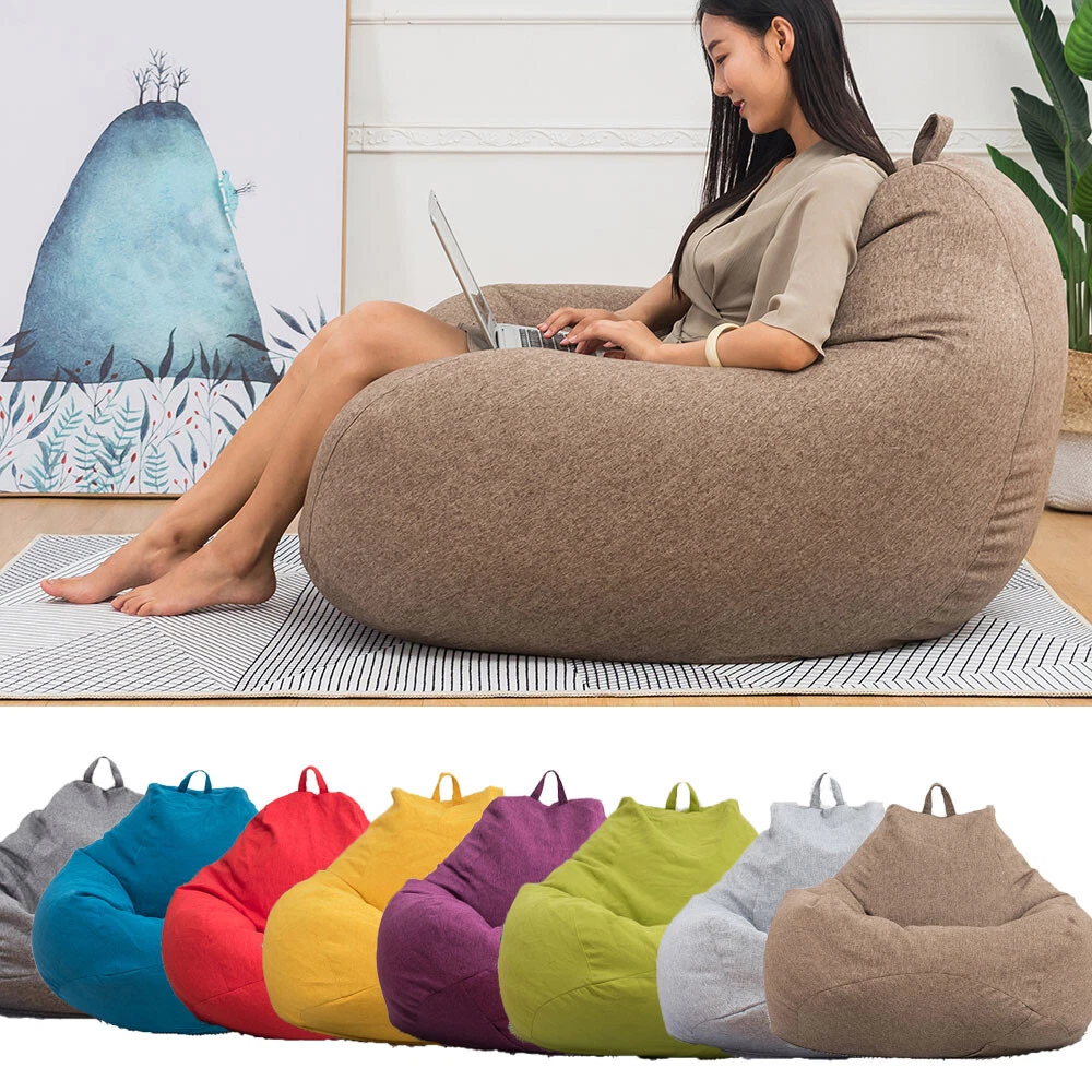 Fashion New Bean Bag Chair Indoor Lazy Lounge Dormitory Without