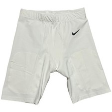 Nike Mens Large White Football Stock Vapor Practice Shorts CW3972-100 NEW No Nag