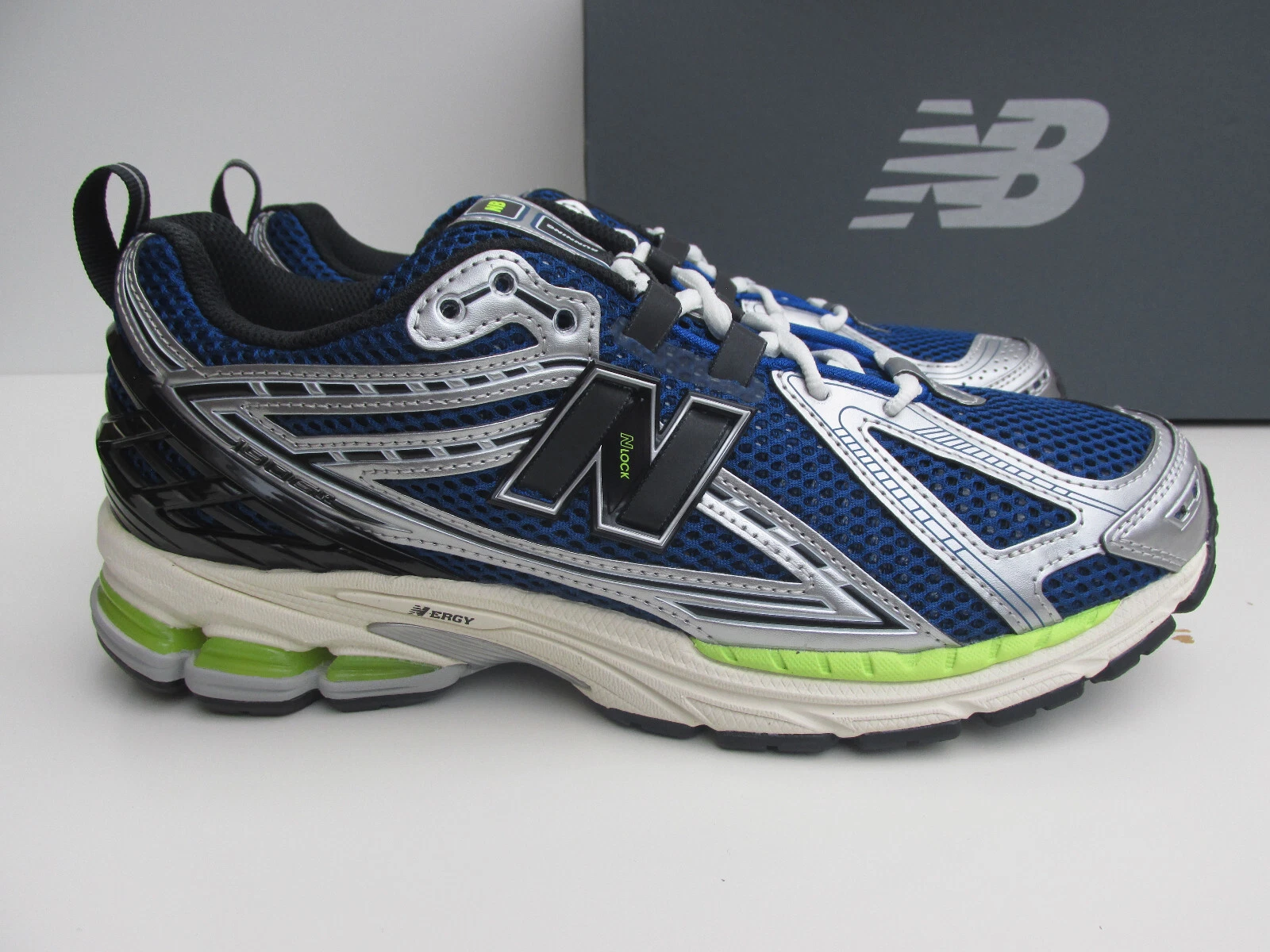nuovo con scatola NEW BALANCE uk 7 5 eur 41 5 1906R sprite 1906RCE metallizzato VOLT blu 1906 RCE
