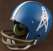 HOUSTON OILERS 1960-1963 NFL Authentic THROWBACK Football Helmet