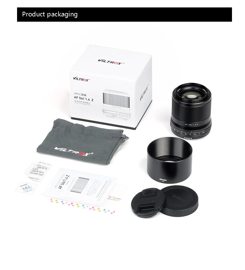 Viltrox 23mm 33mm 56mm F1.4 AF Lens for Nikon Z mount ZFC Z5 Z6