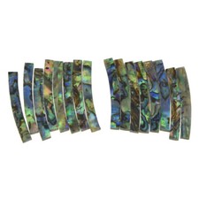 KAISH Guitar Rosette New Zealand Abalone Curved Soundhole Inlay Strips 125 3 1.5