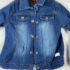 7 For All Mankind Kids Toddler Size 24 Months Distressed Denim Jacket All Kinds