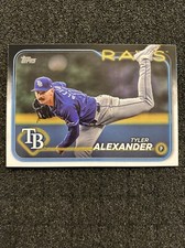 2024 Topps Update Tyler Alexander #US235 Tampa Bay Rays