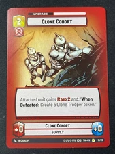 Star Wars Unlimited, Twilight of the Republic - Clone Cohort Promo