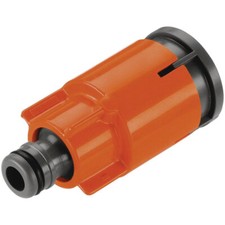 Image of GARDENA 07293-20 PVC Hose Connector 10mm 2-Piece Set for Easy Repair