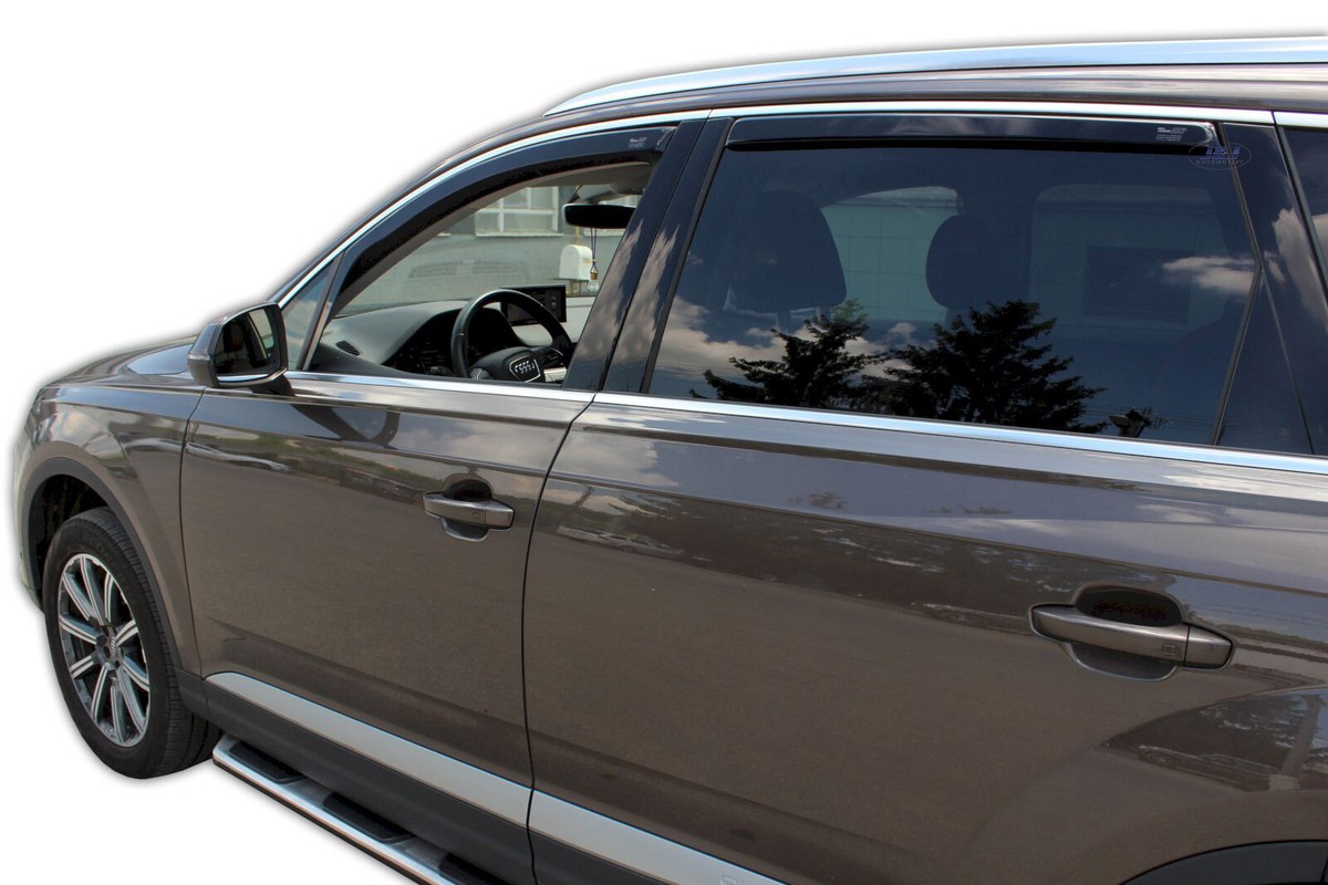 Deflettori Aria L'installazione Esterna Per AUDI Q7 2006-2015 4 Pz. Anteriori E Posteriori - Foto 10