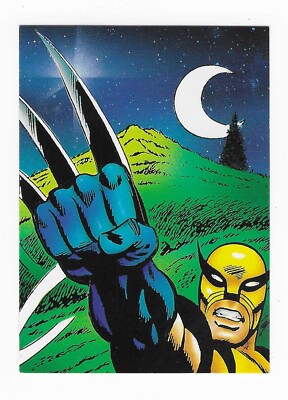 1992 Wolverine from then till now Series 2 Marvel Card #25 Department H