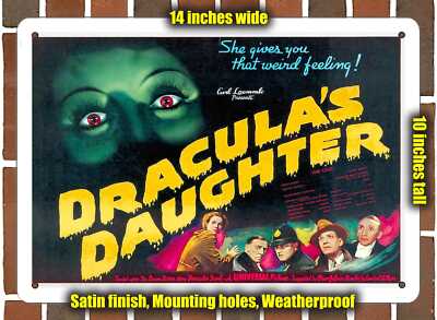 Metal Sign - 1936 Dracula's Daughter 2 - 10x14 inches