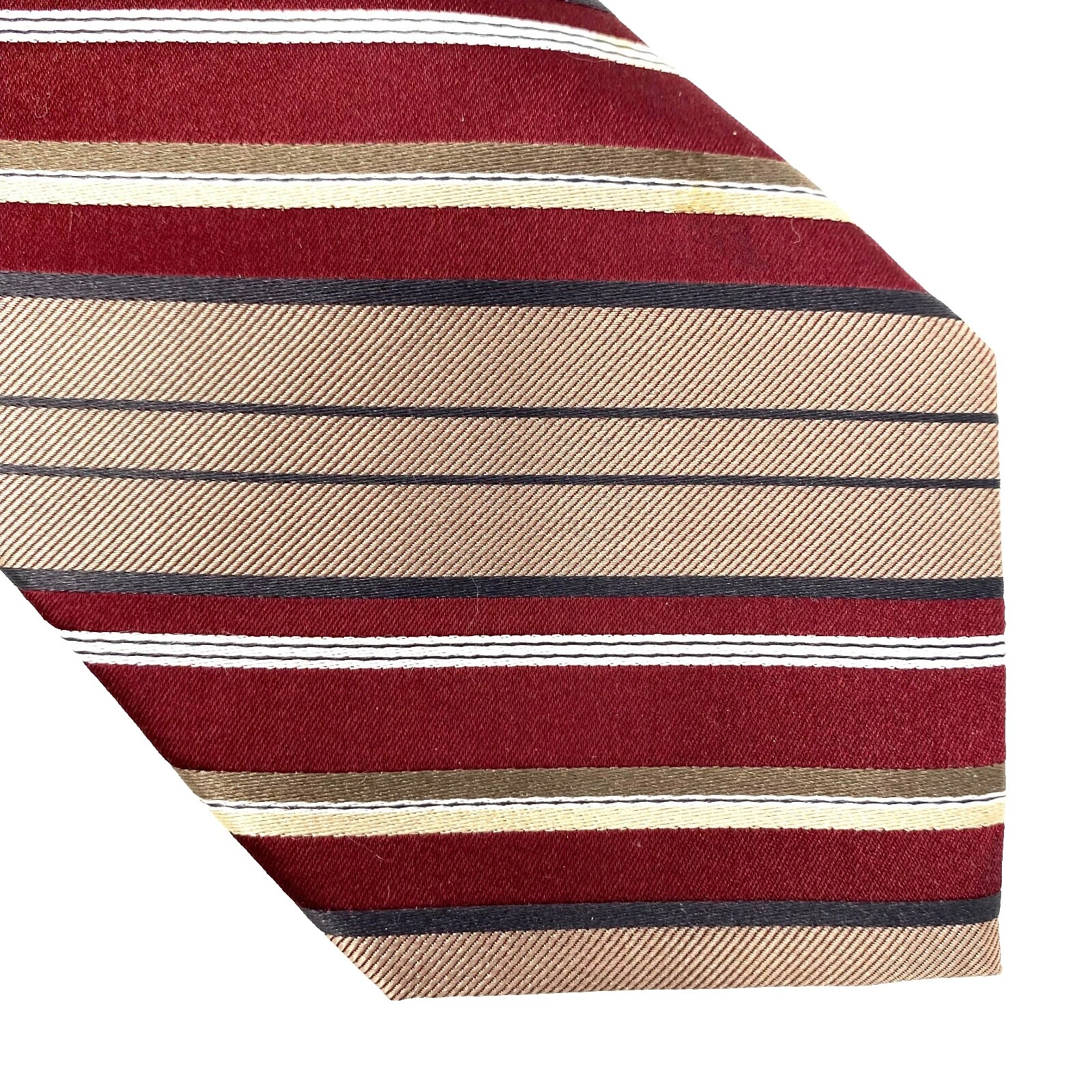 J. Ferrar 100% Silk Brown Ties for Men