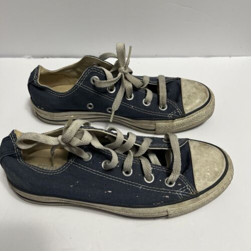 Converse All Star Low Top Blue M9697 Size 4 Men’s - Picture 3 of 9