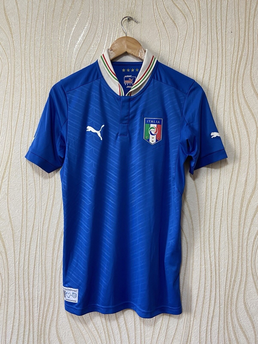 Puma イタリア代表 2013 サッカーシャツ L ITALY 2012 2013 HOME FOOTBALL SHIRT SOCCER JERSEY PUMA