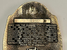 I'm Proud To Be An American Patriotic Eagle Vintage Solid Brass MD Belt Buckle