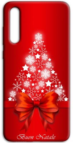 Custodia Cover per Samsung Galaxy A7 2018 in TPU morbido disegno L1 Natale - Foto 2 di 9