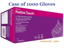 Positive Touch Powder-Free Latex Exam Gloves (Case of 1000) by Cardinal Health