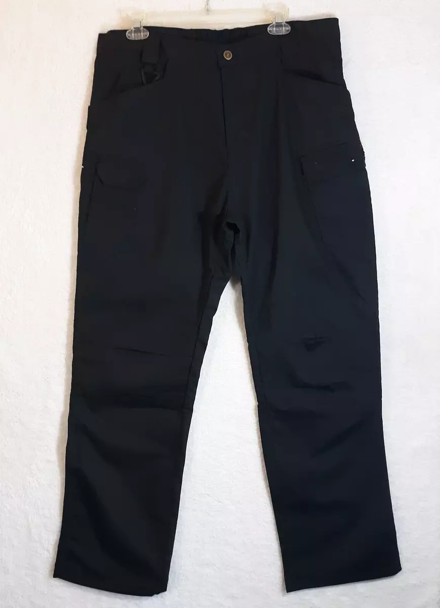 Clayben EMS Pants Men Sz XL 36x30 Black Multi Pockets Cargo Style Utility NWOT