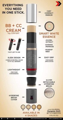 Luxxe Reveal Dynamic Duo mit BB+CC Hybrid Stick - Vollspektrum LSF 50 PA +++
