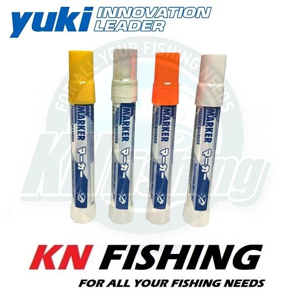 YUKI LINE MARKER Feeder Match Karpfen Surfcasting Angeln gelb rot orange weiß
