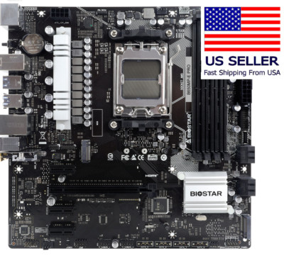 Biostar B650MP-E PRO B650 AM5 mATX Motherboard (Support Ryzen 7/8/9000)