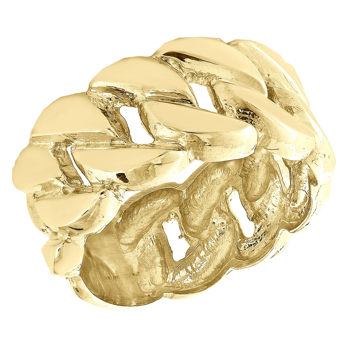 Cuban link cheap pinky ring