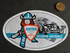 Sticker / sticker - DINITROL - anti-rust champion